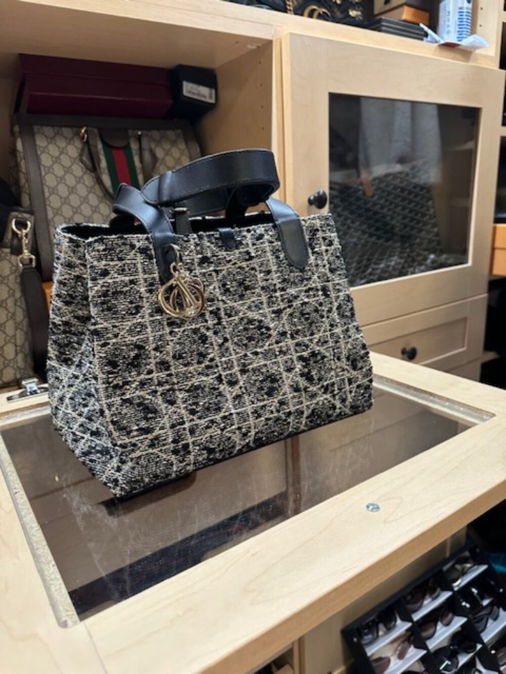 Christian Dior Cannage Dior Toujours Large